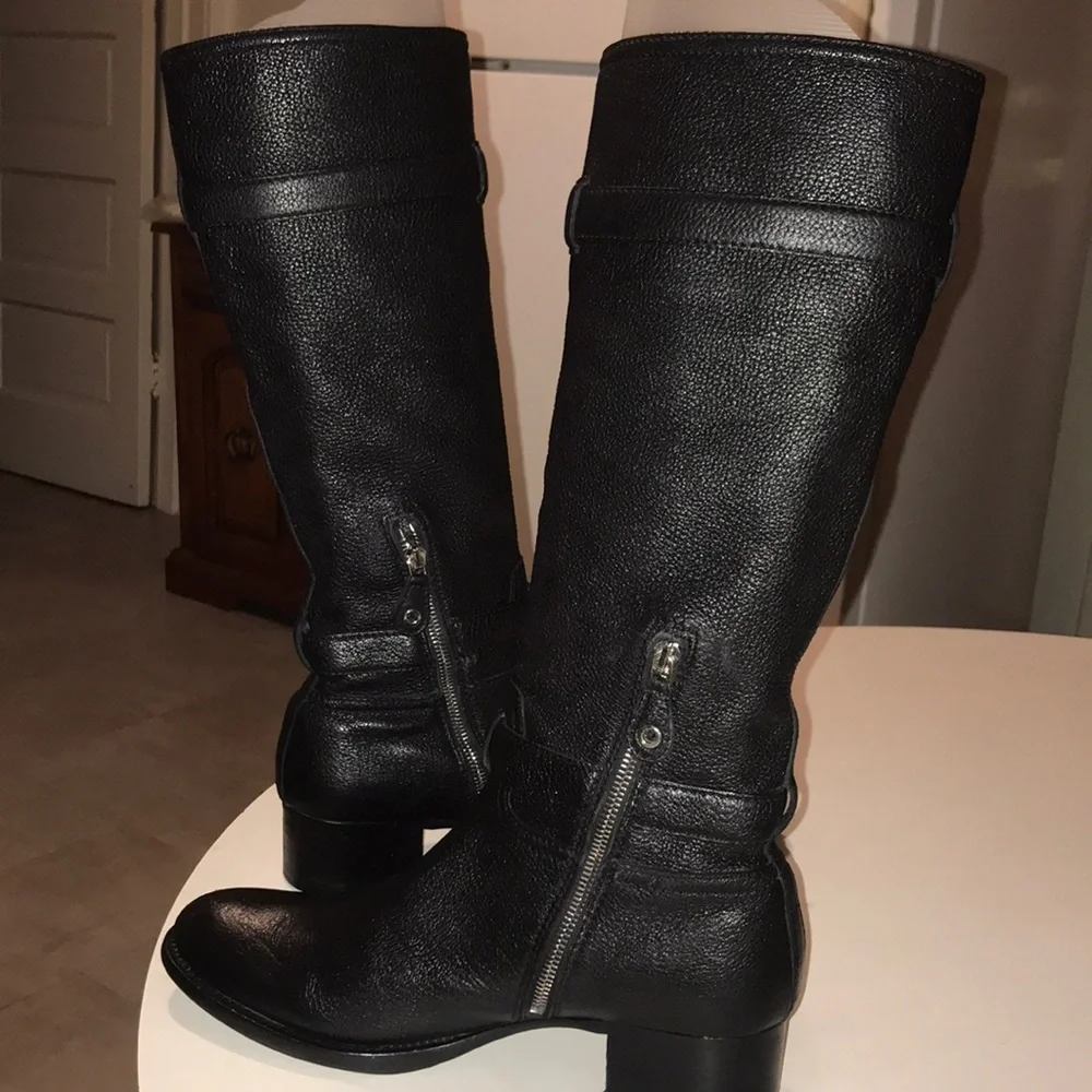 PRADA  The Car Shoe Knee High Boots - Picture 3 of 8